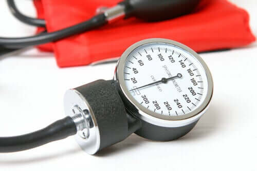 A medical sphygmomanometer.