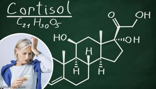 Stress hormone cortisol.