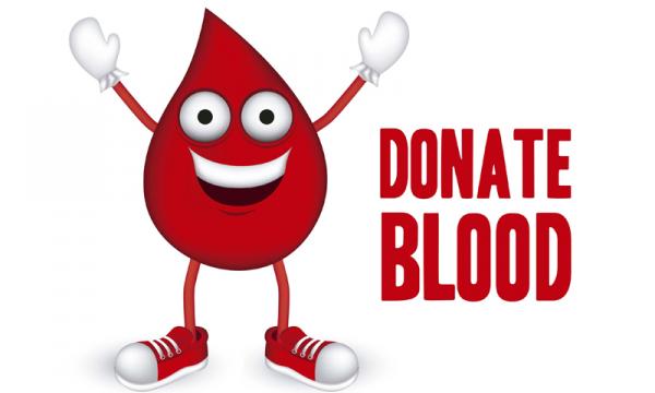 Donate blood.