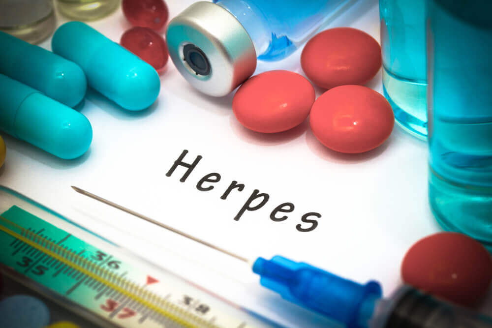 Herpes treatment.