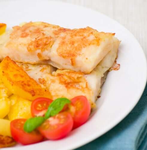 Recipe for Cod Au Gratin with Mayonnaise