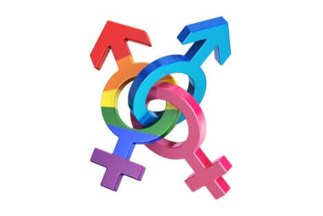 These are different gender symbols. 
