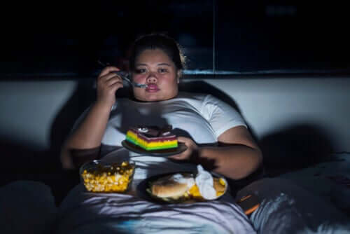 Obese child.