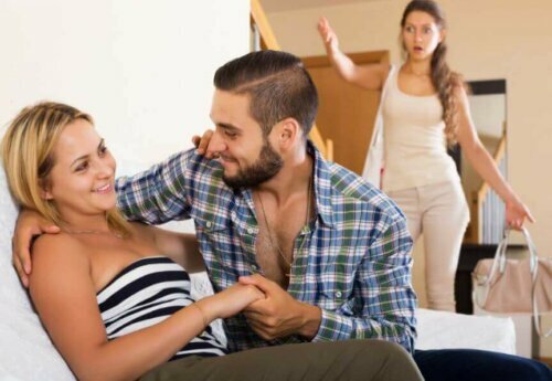 A partner's infidelity.