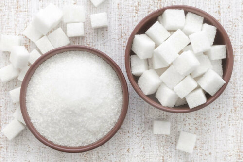 White sugar.