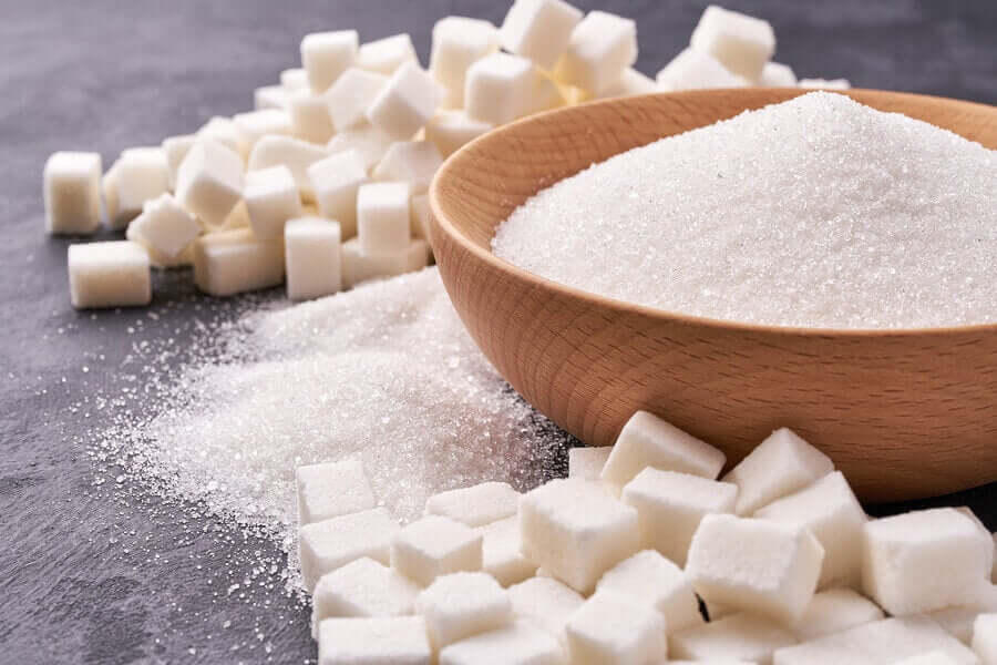 Ένα μπολ ζάχαρης που δεν περιλαμβάνεται στη διατροφική θεραπεία.