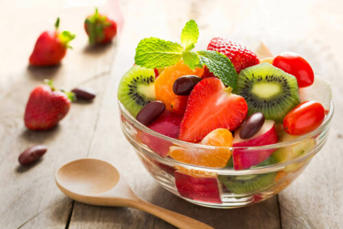 Frukt, en av matvarene som anbefales for personer med diabetes og høyt blodtrykk.
