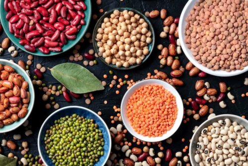 An array of legumes.