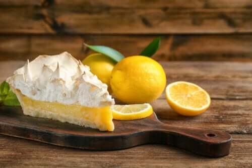 A Healthy Lemon Pie Dessert