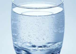 Et glas vand