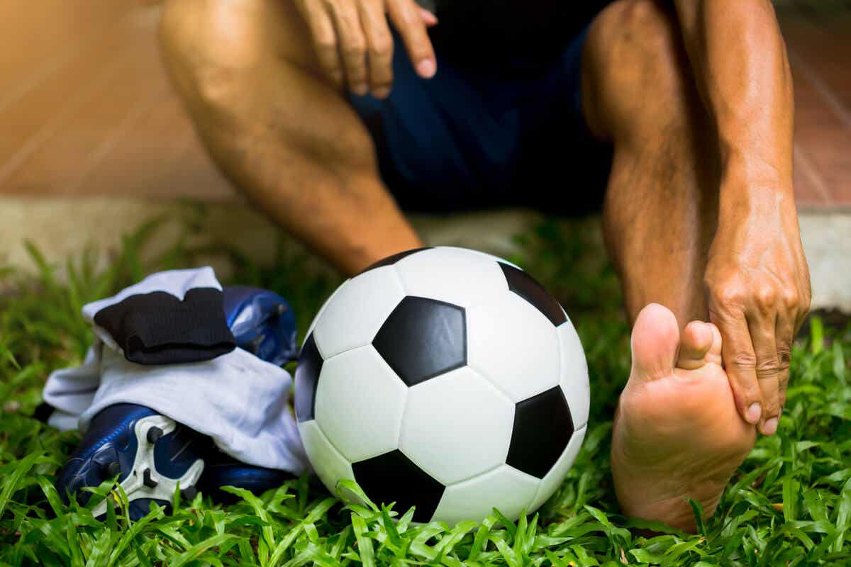 A soccer ball