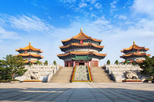 Kinesisk tempel repræsenterer taoismens oprindelse