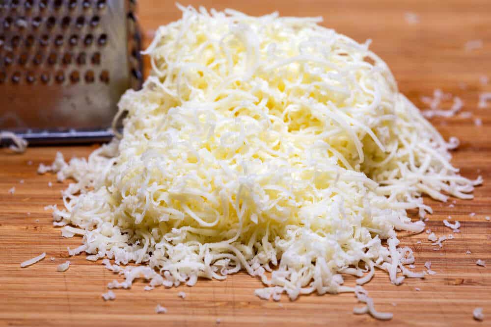 Freshly grated cheese.
