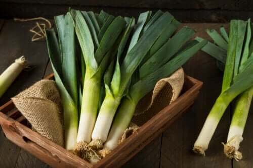 Leeks Stuffed with Cheese and Ham