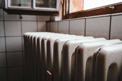 En traditionel radiator