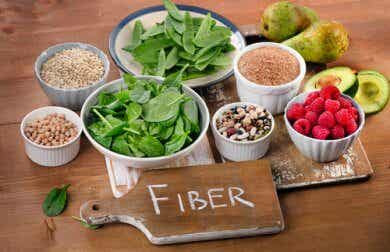 Fødevarer, der indeholder fiber