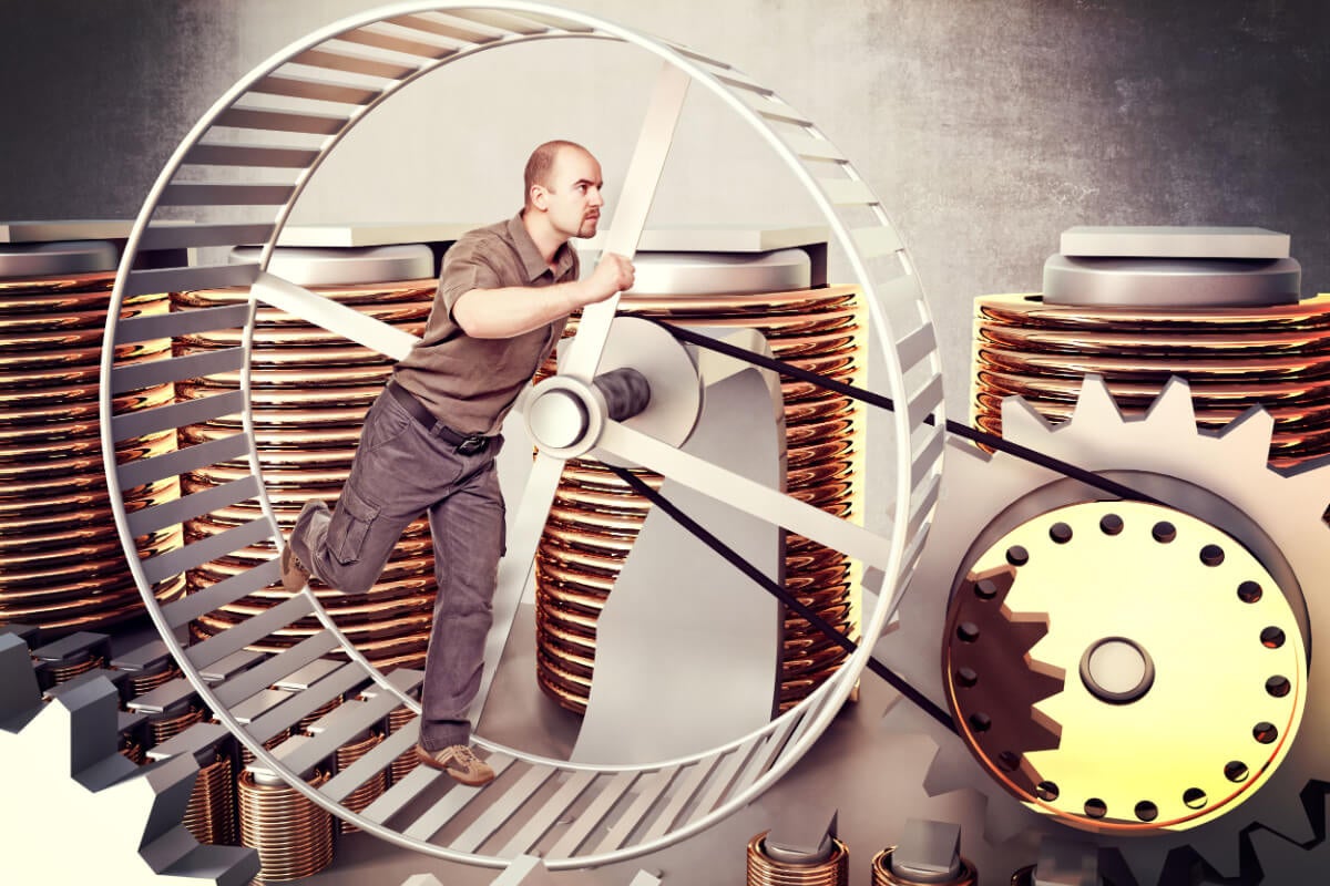 Stuck? Try 7 tricks to get out of your “hamster wheel”.